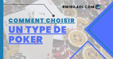 Comment choisir un type de poker