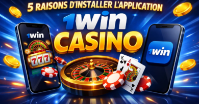 5 raisons d'installer l'application 1Win Casino